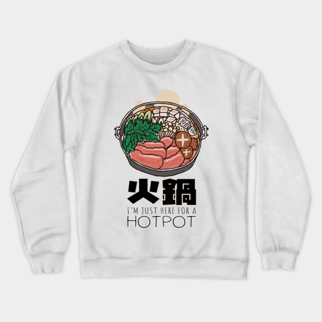 Yummy Hot Food Crewneck Sweatshirt by KewaleeTee